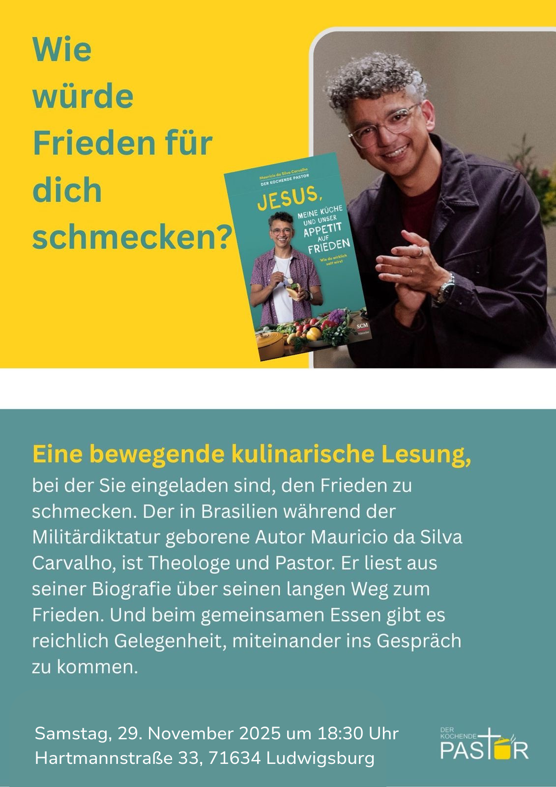 Flyer cooking pastor