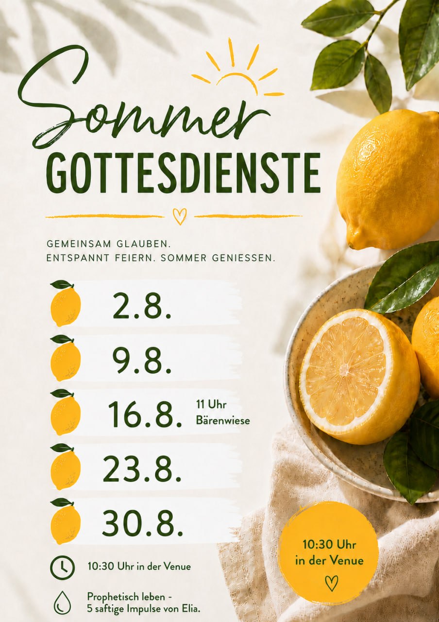 Sommerkirche 2026